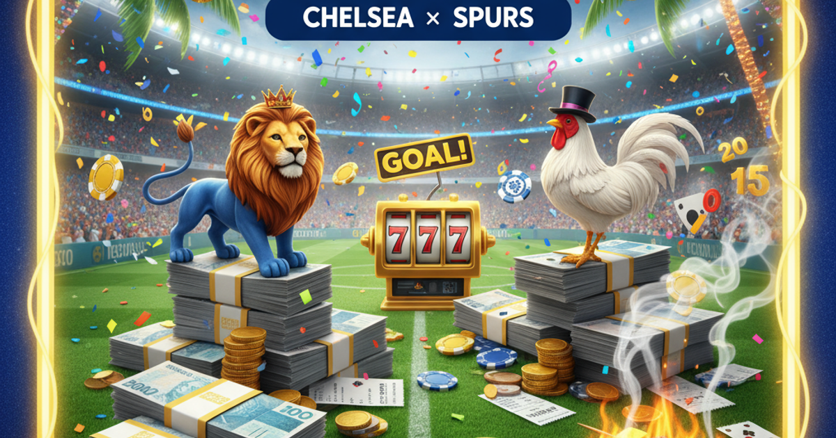 Movimento de odds Chelsea x Spurs